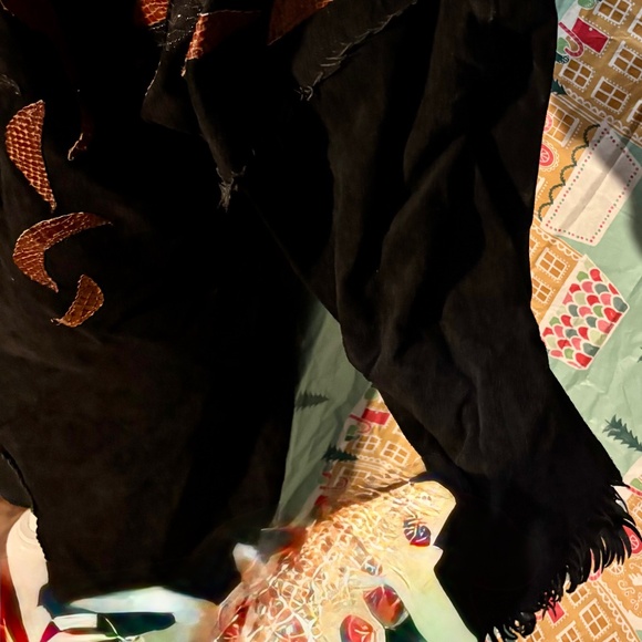 Suede and Leather Jacket VINTAGE - Picture 4 of 7